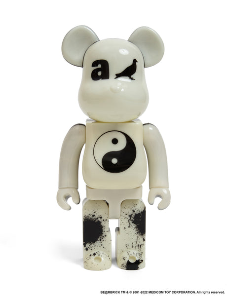 Staple x Atmos x Medicom Toy 400% and 100% Be@rbrick Set