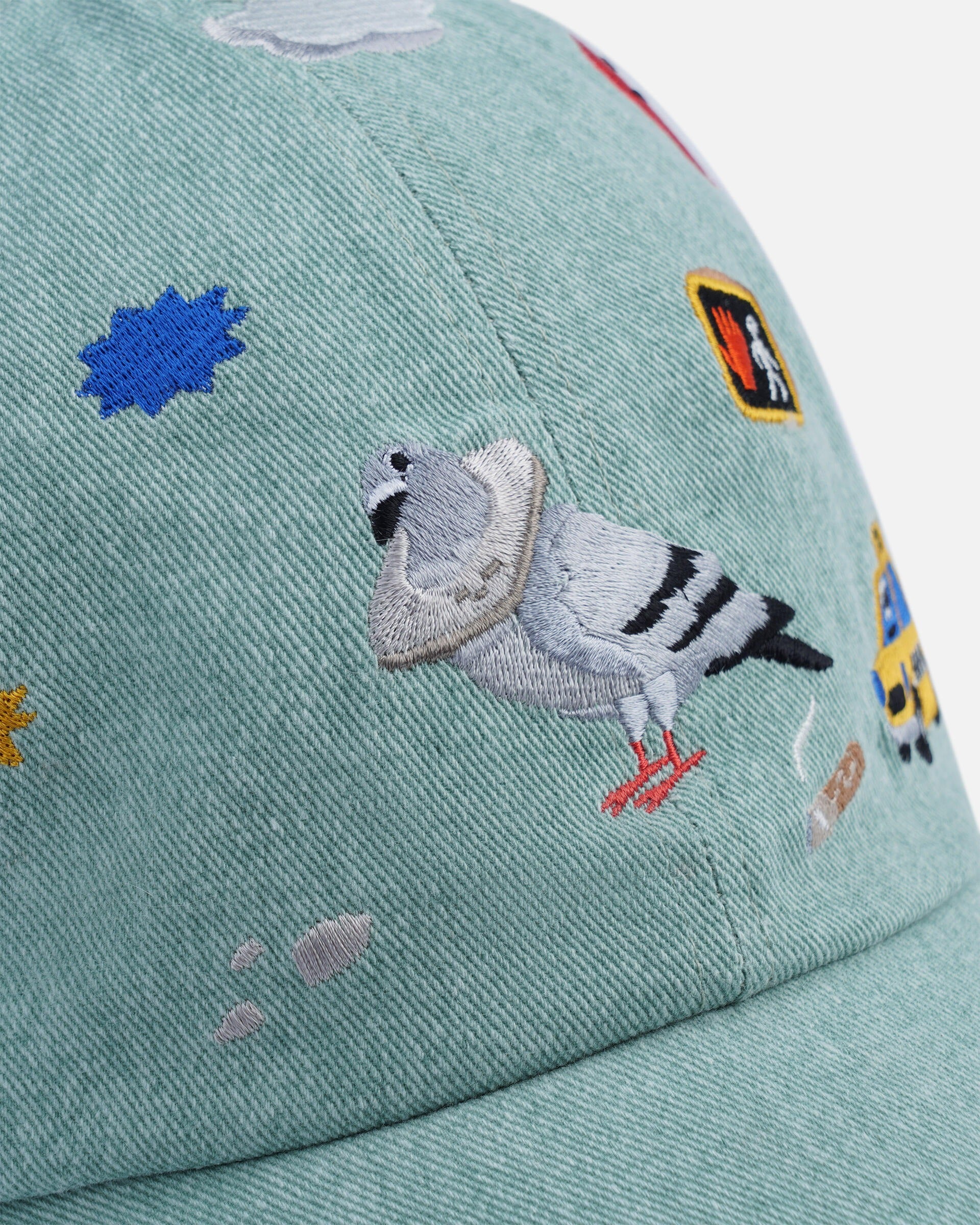 Staple selling Pigeon hats $10 each