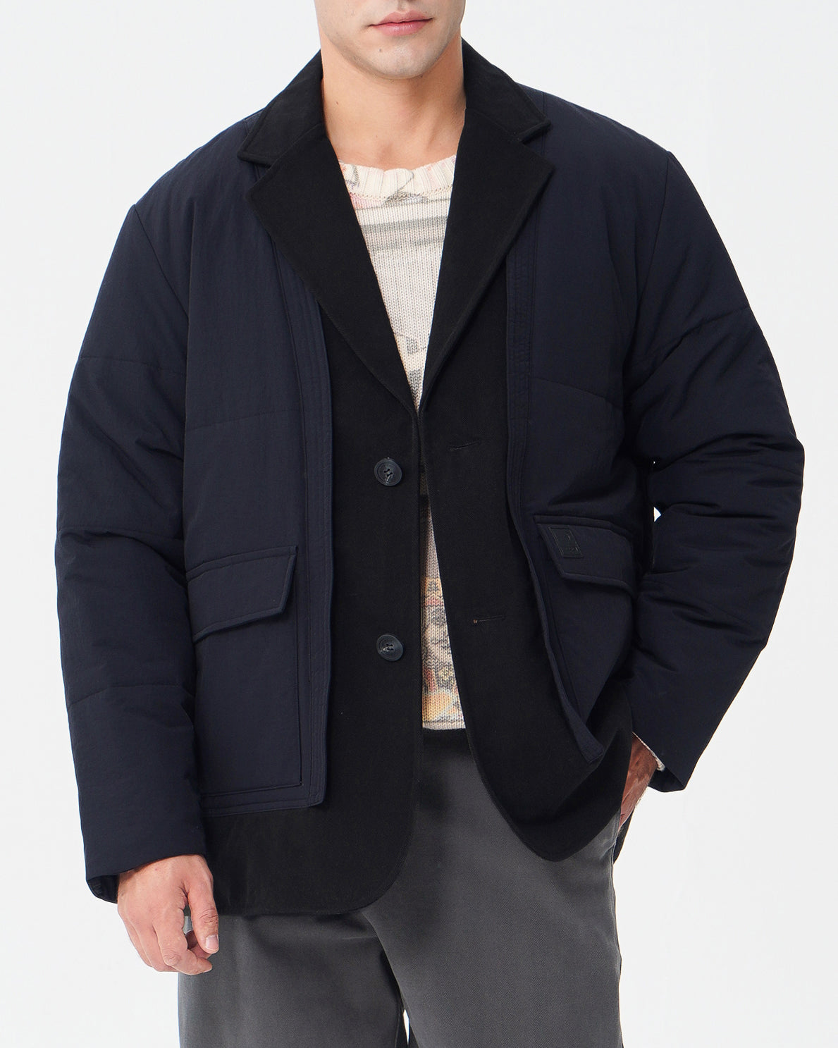 Himeji Padded Blazer - Jacket | Staple Pigeon