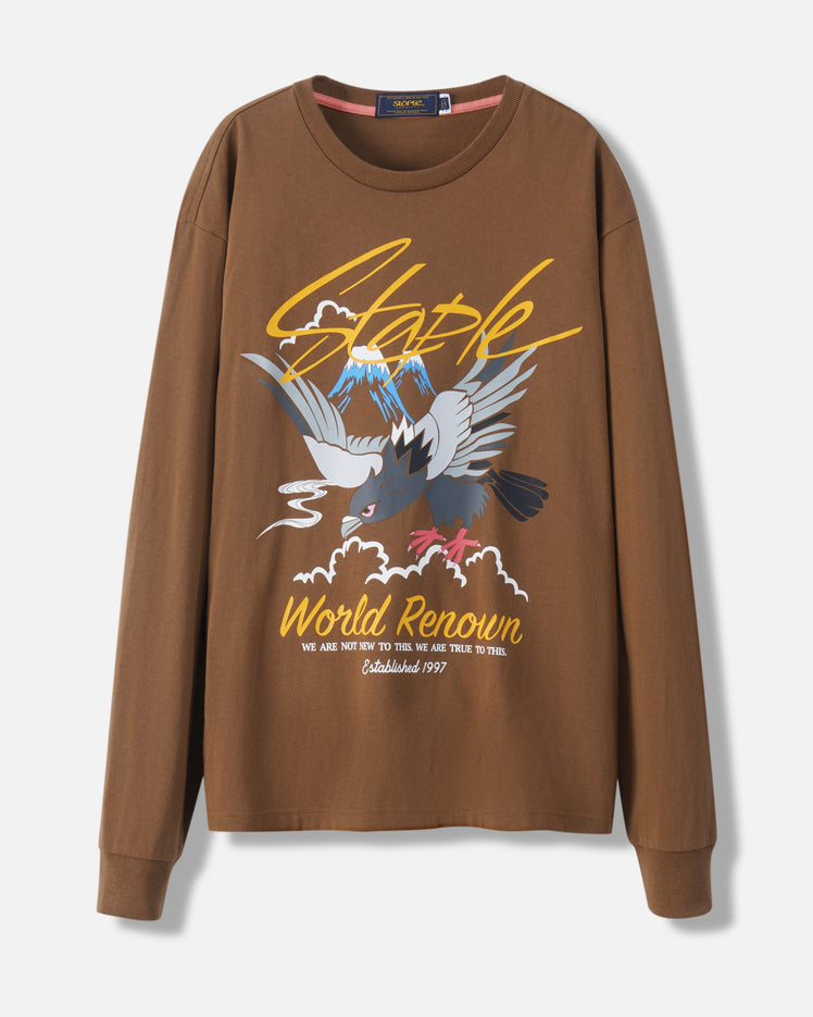 Moonrise L/S Tee - Tee | Staple Pigeon