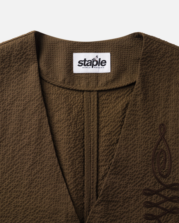 Bryant Emb Cardigan - Jacket | Staple Pigeon